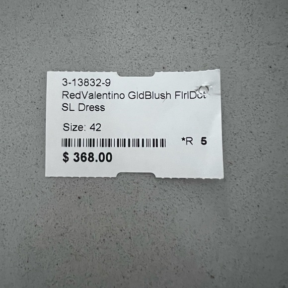 Purple and gold Red Valentino dress - Picture 4 of 4